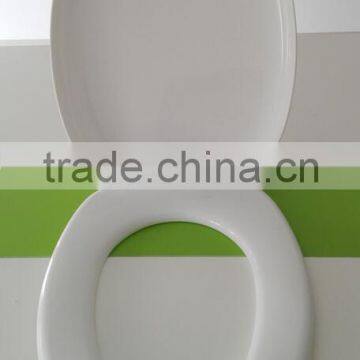 Printed Rose Wall Hanging Toilet Seat for Family Used