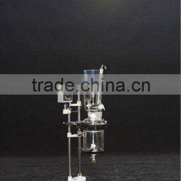 FC502 5L Cap Style Jacketed Glass Reactor - SENCO-China Made