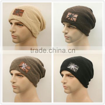 factory cheap 100% acrylic custom wholesale slouch beanies with high quality in stock online sales