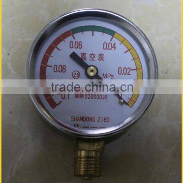 vacuum meter for milking machine