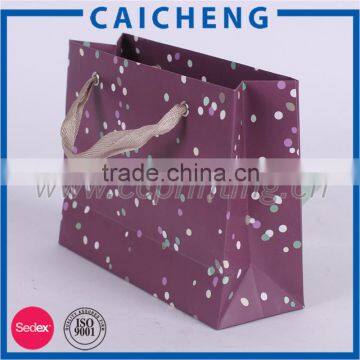 2016 New Luxury Shopping Paper Bag for Cloth photo-3