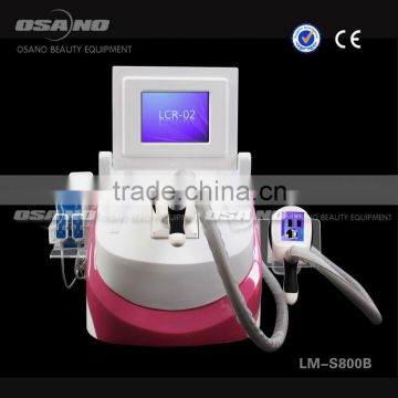 Improve Blood Circulation Osano Most Effecitve 3 In 1 Vacuum Roller Massage Machine + Cryolipolysis Machine + Lipo Laser Machine LM-S800B Cool Sculpting