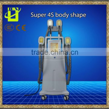 super 4 handles Lipo vacuum cryotherapy cryo liposution fat freezing slimming machine newest 2017