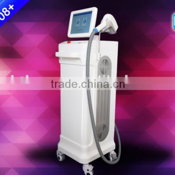 808nm diode laser hair removal machine with 10 * 60 W Germany laser bar / fastest hair removal machine for sale