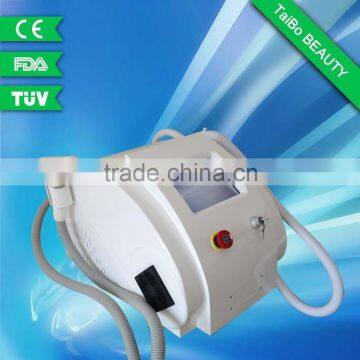 Medical CE Approved Portable Elight SHR Nd Yag Laser Tattoo Removal Equipment/ tattoo removal and hair removal