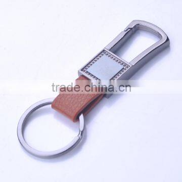 Facory price best quality PU Leather key chains/Car key chains/Leather key chains