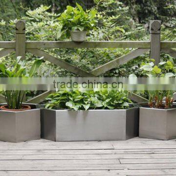 Bonsai Stainless Steel Container Flowers Container Plants Pots for Garden Use