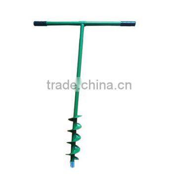 Post Hole Fence Manual Hand Drill Digger Earth Auger 150 mm 6"