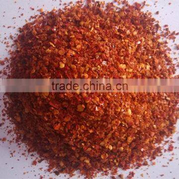 China Manufactuer Factory Exporting No Sudan, No Aflatoxin Dried Red Chilli Crushed, Chilli Granules, Chilli pieces