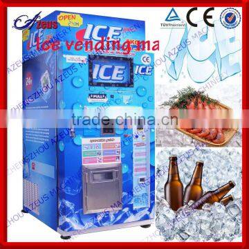 Automatically package ice vendor and Ice vending machine