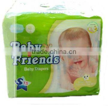 New Brand Hot Sell PE Lovely Film Cheap Baby Friends Baby Diapers Manufacturer in China