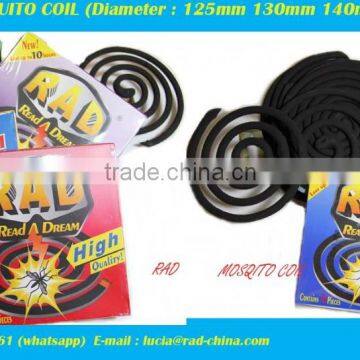 RAD China Fujian Factory Black Mosquito Killer Mosquito Repellent Incense Mosquito Coil photo-3