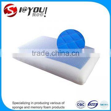 Super cool gel pillow,gel memory foam pillow ,Comfortable memory foam gel pillow