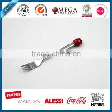 Strawberry Polyresin Handle Stainless Steel Cutlery Set