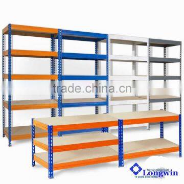 Light duty metal storage shelving racks / shelving unit / cheap goods shelf