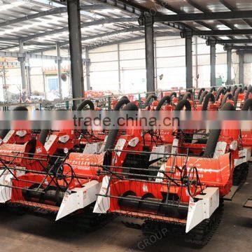 Rice Harvester Machine Small Paddy Combine Harvester 4LZ-0.8