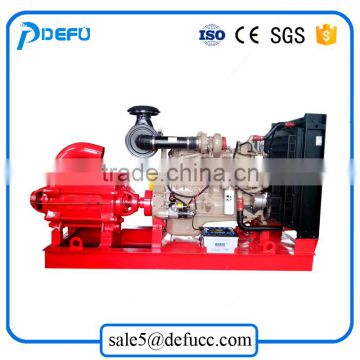 D series high pressure electric power horizontal multistage centrifugal agricultural irrigation diesel water pump