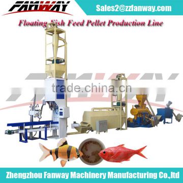 Cost- effective Floating Fish Feed Pellet Extruder Mill Machine