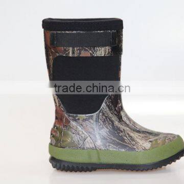 Camo Neoprene Water Boots For Kids