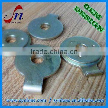 High quality high precision zinc plated tab washer with 100% inspection