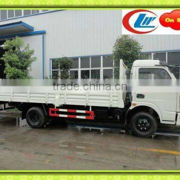 dongfeng 4x2 7t cargo box truck, cargo wagon