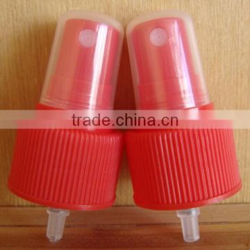 28/410 red perfume mist sprayer SF206,plastic sprayer head,plastic water sprayer made in Zhejiang