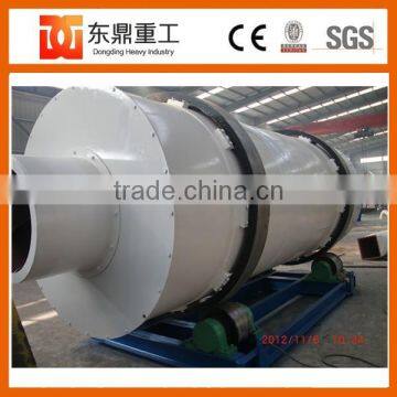 2.8 meter diameter silica sand rotary dryer with large capacity drying 10 ton per hour