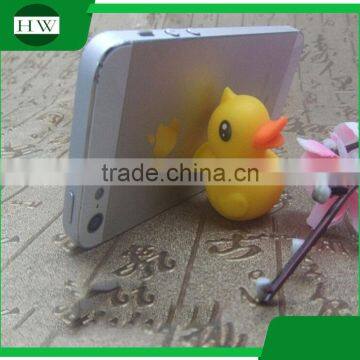 Yellow Duck Cell Phone Silicone Sucker Stand Holder Sucker Phone Holder Cellphone Sucker Stand photo-2