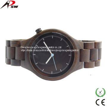 2017 Hot Sale Wood Watches Japan Miyota 2035 Movement Quartz Watches photo-2