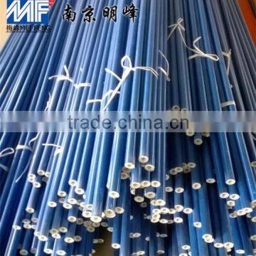 FRP poles Embedded plastic pipe