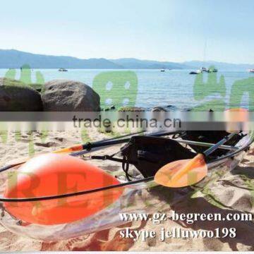 Made in China Plastic Two Seat Transparent Kayak for Sale photo-6