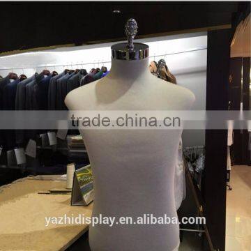 New Design Torso Dress Form Mannequin Male With Wood Hand on Sale