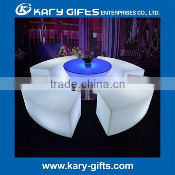 trade assurance led stool furniture light up bar stool