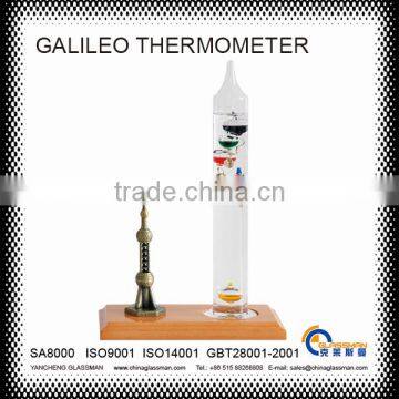 best popular desktop decoration galileo thermometer YG16901-PEARL