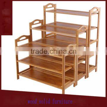 Expandable Wooden Shoe Racks 3 Tire Space Saving Storage Racks Cabinet photo-6