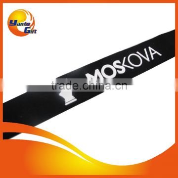 Custom 3D Silicone Logo Printed Polyester Lanyard