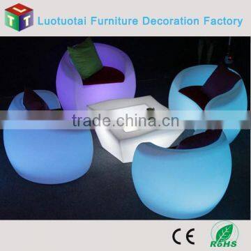 Illuminated Party and Event Led Bar Chairs Led Light up Stool photo-2