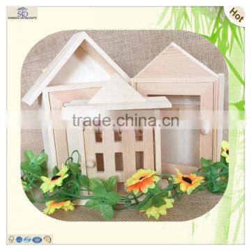 Wood Item Wall Decorating Shape Hole Carved Key Box photo-5