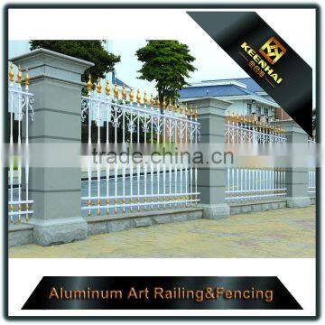 China Wholesale Decorative Powder Coated Cast Aluminum Garden Border Fence photo-5