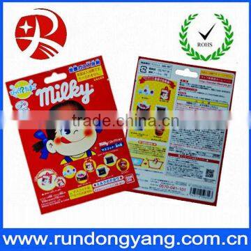 Printed plastic heat seal mini plastic candy packaging bag