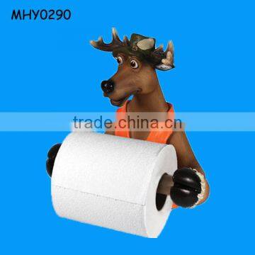 Cute deer personalized custom Toilet Paper Holder