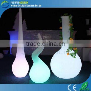 GLACS Control Color Changeable Plastic LED Outdoor Lamp Plastic LED Floor Lamp photo-2