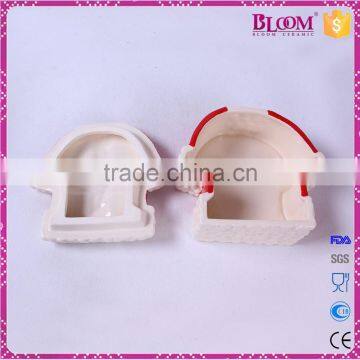 Xmas Clothes Design Ceramic Christmas Gift Box photo-5