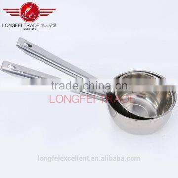 Factory Stocked Two Different Size Stainless Steel Soup/milk Boilling Pot photo-2