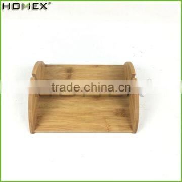 Bamboo Paper Napkin Holder With Removable Bar Homex BSCI/Factory photo-6