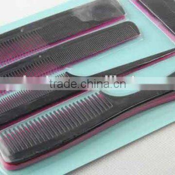 12PC Combined Type Double Color Plastic Comb Set/hair Brush photo-4