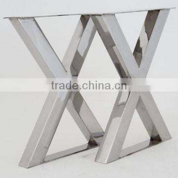 Hot Sales Modern Stainless Steel Table Legs With Wooden Table photo-2