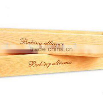 Custom Natural Color One Bottle Wood Wine Box photo-2