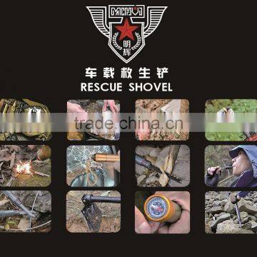 Outdoor Tools Multifunctional Retractable Shovel , Camp Shovel Multi Tool photo-3