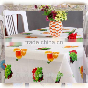 Peva/Eva Orange AntiI-slip Tablecloth